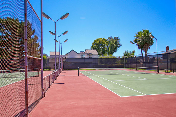 Dana Light Community Tennis Courts in Dana Point, California